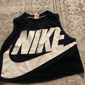 Black Nike workout top